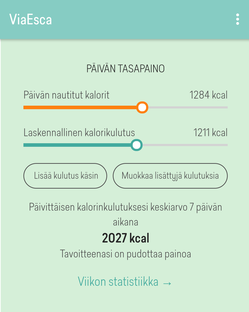 Aktiivisuusdatasta hyötyä ravitsemukseen